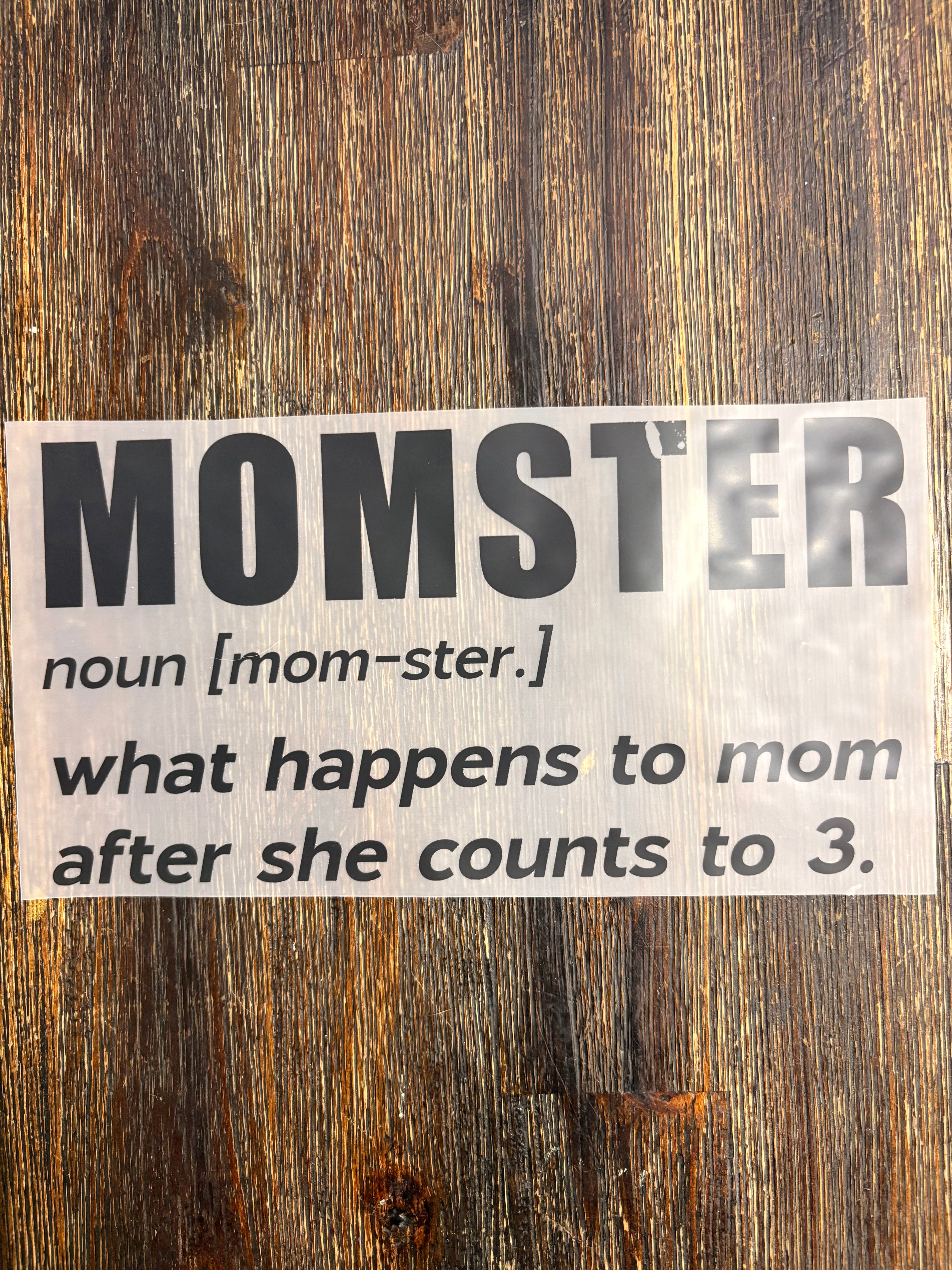 MAMA and MOM DTF transfers