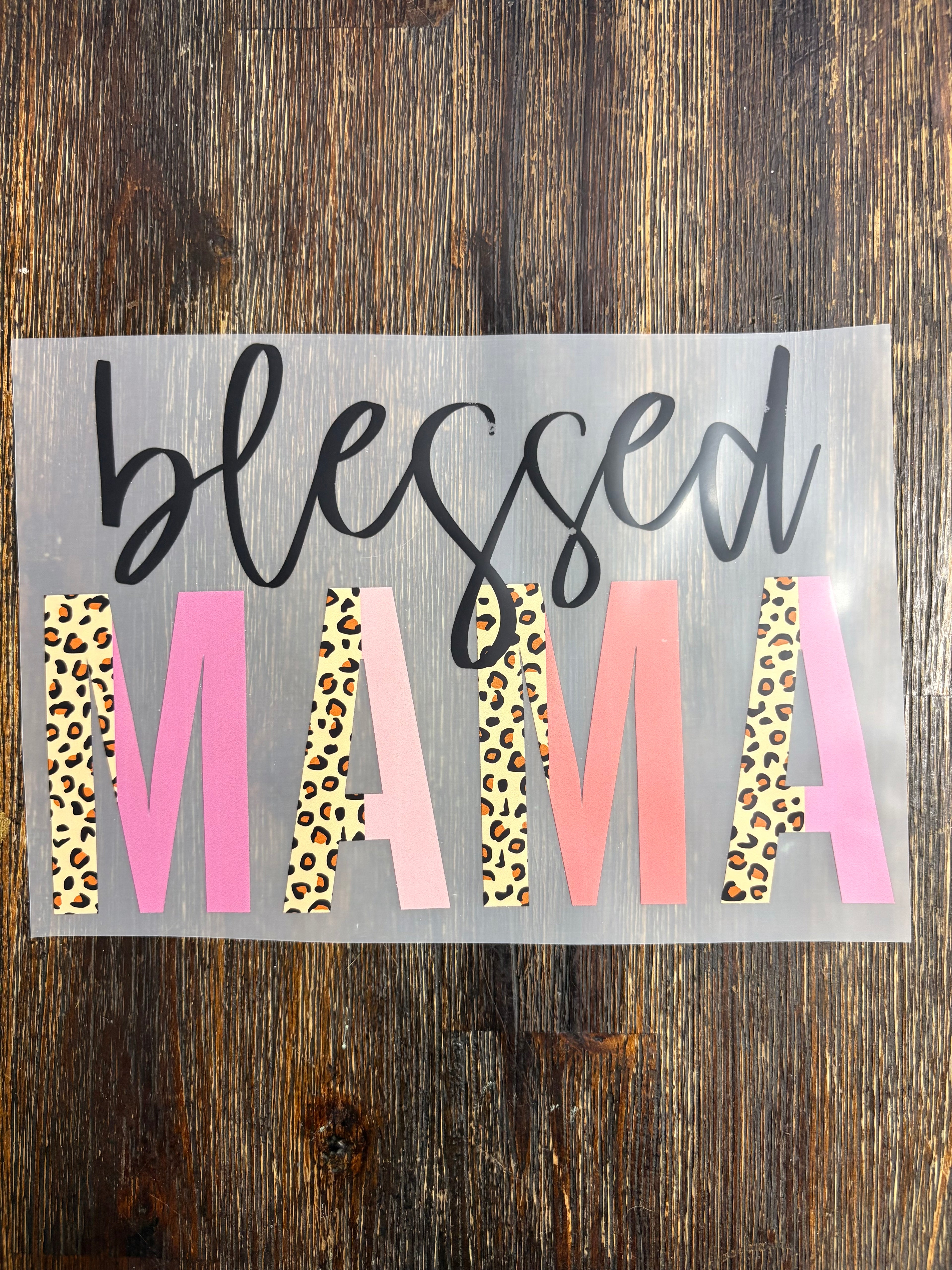 MAMA and MOM DTF transfers