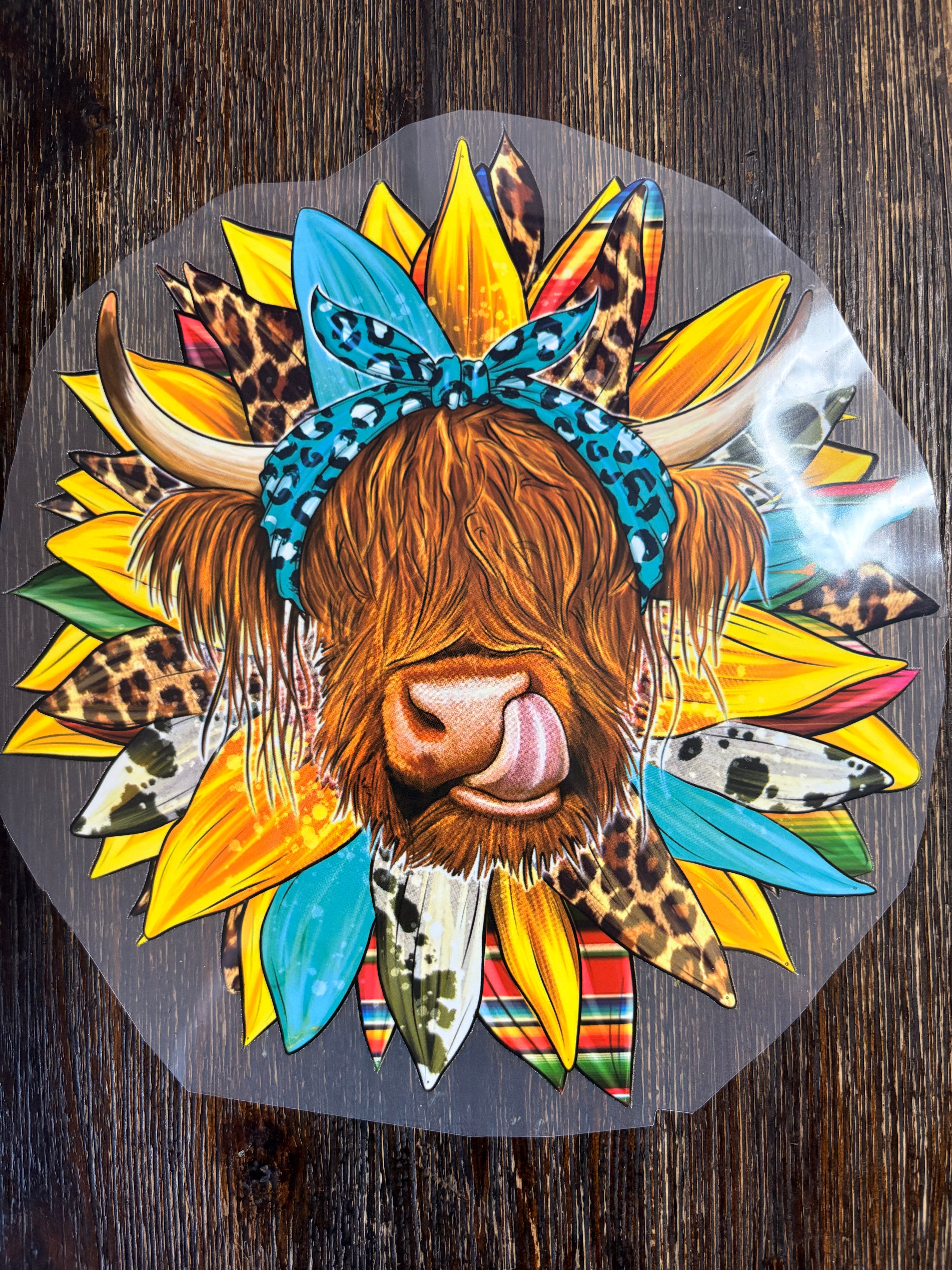 Highland Cow #2 DTF Transfers