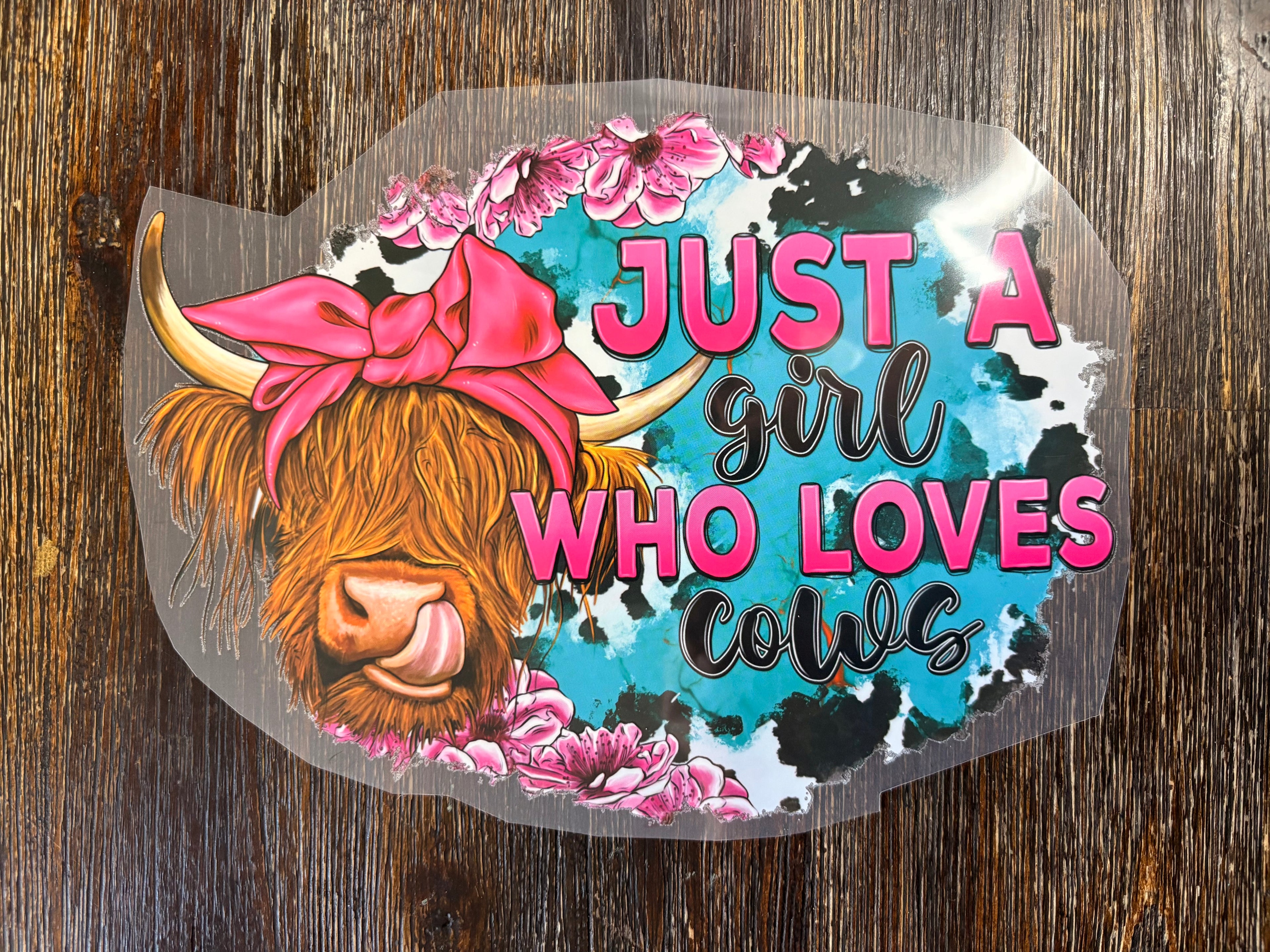 Highland Cow #2 DTF Transfers