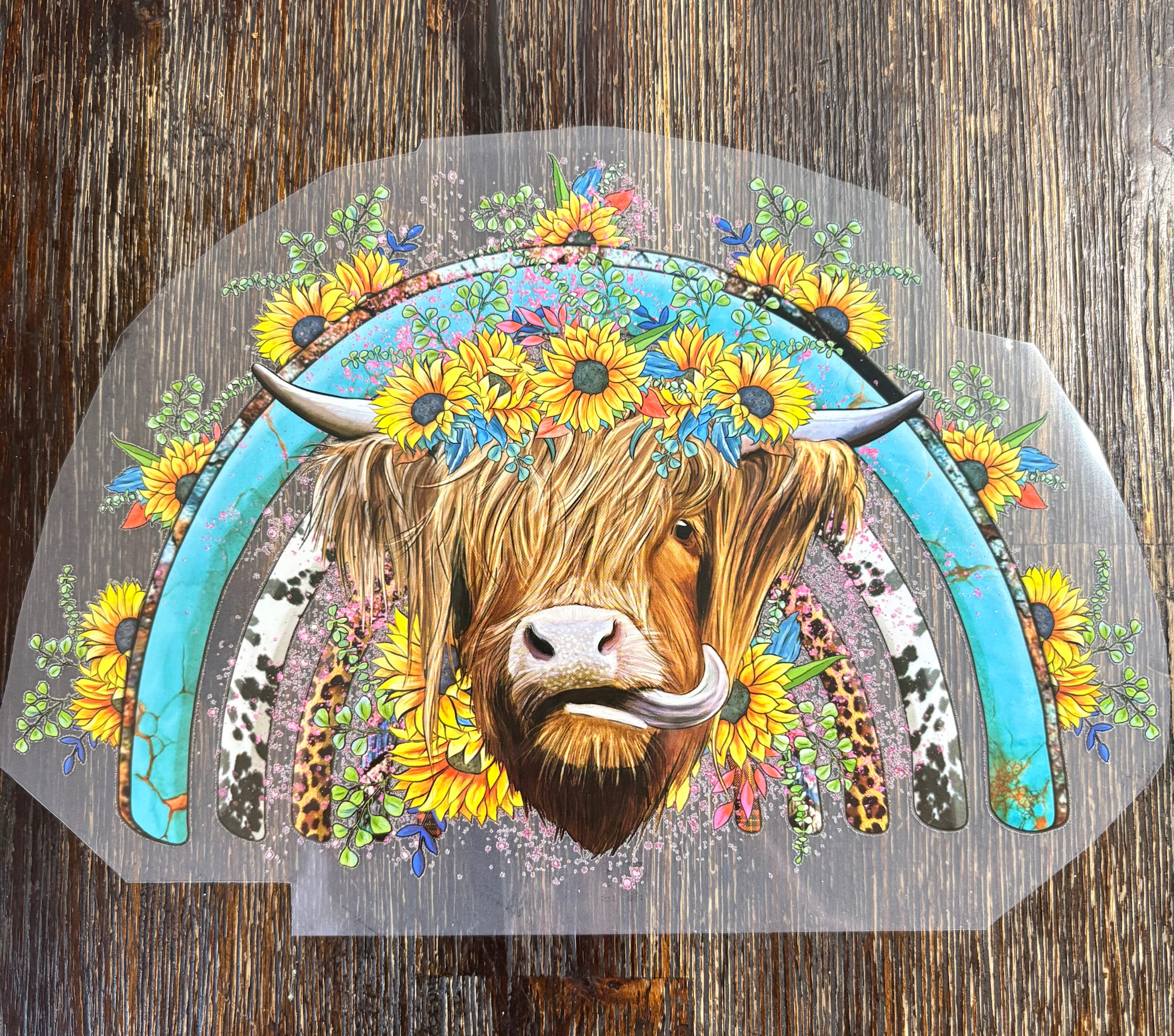 Highland Cow #2 DTF Transfers