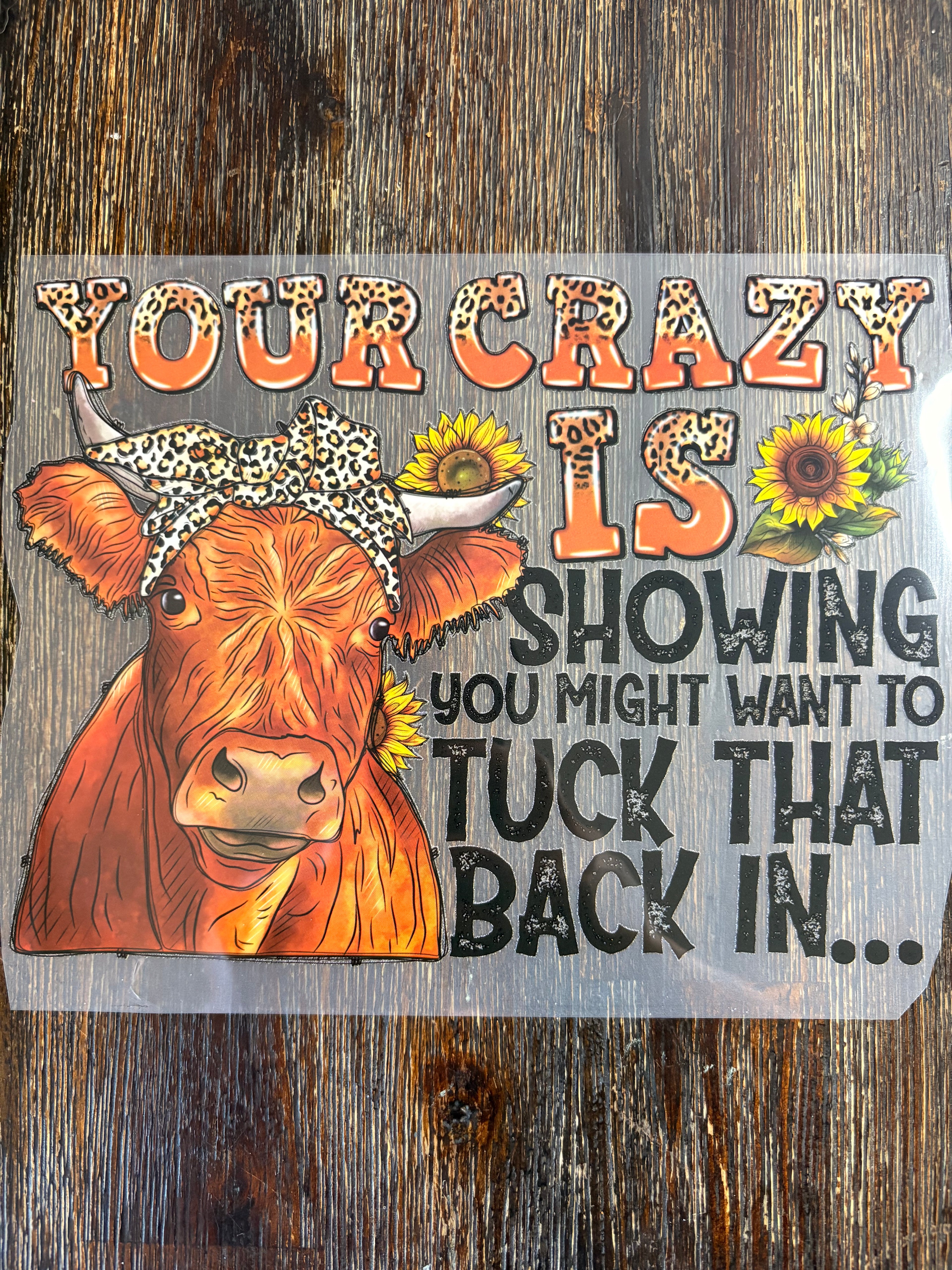 Highland Cow #2 DTF Transfers