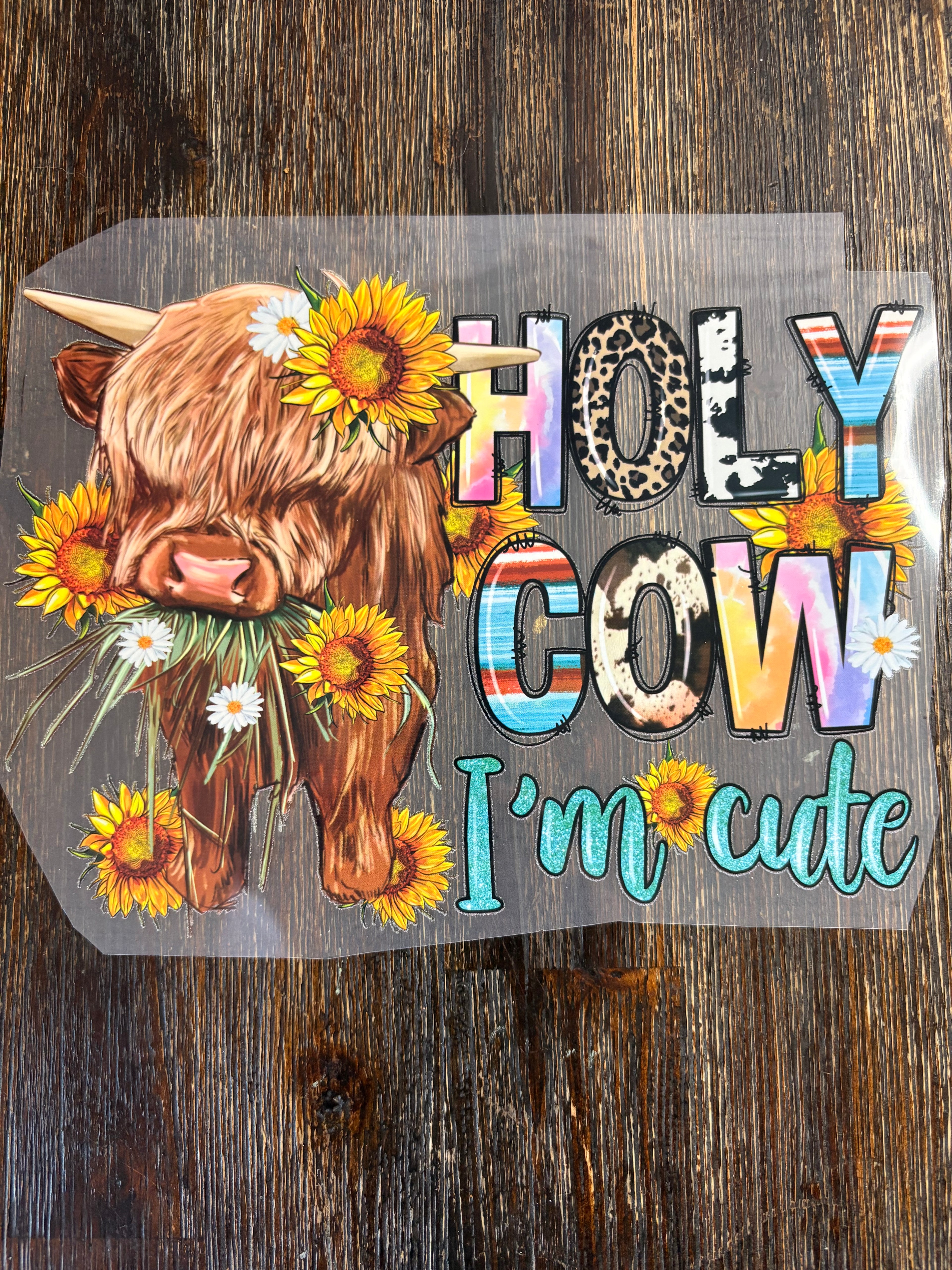 Highland Cow #2 DTF Transfers