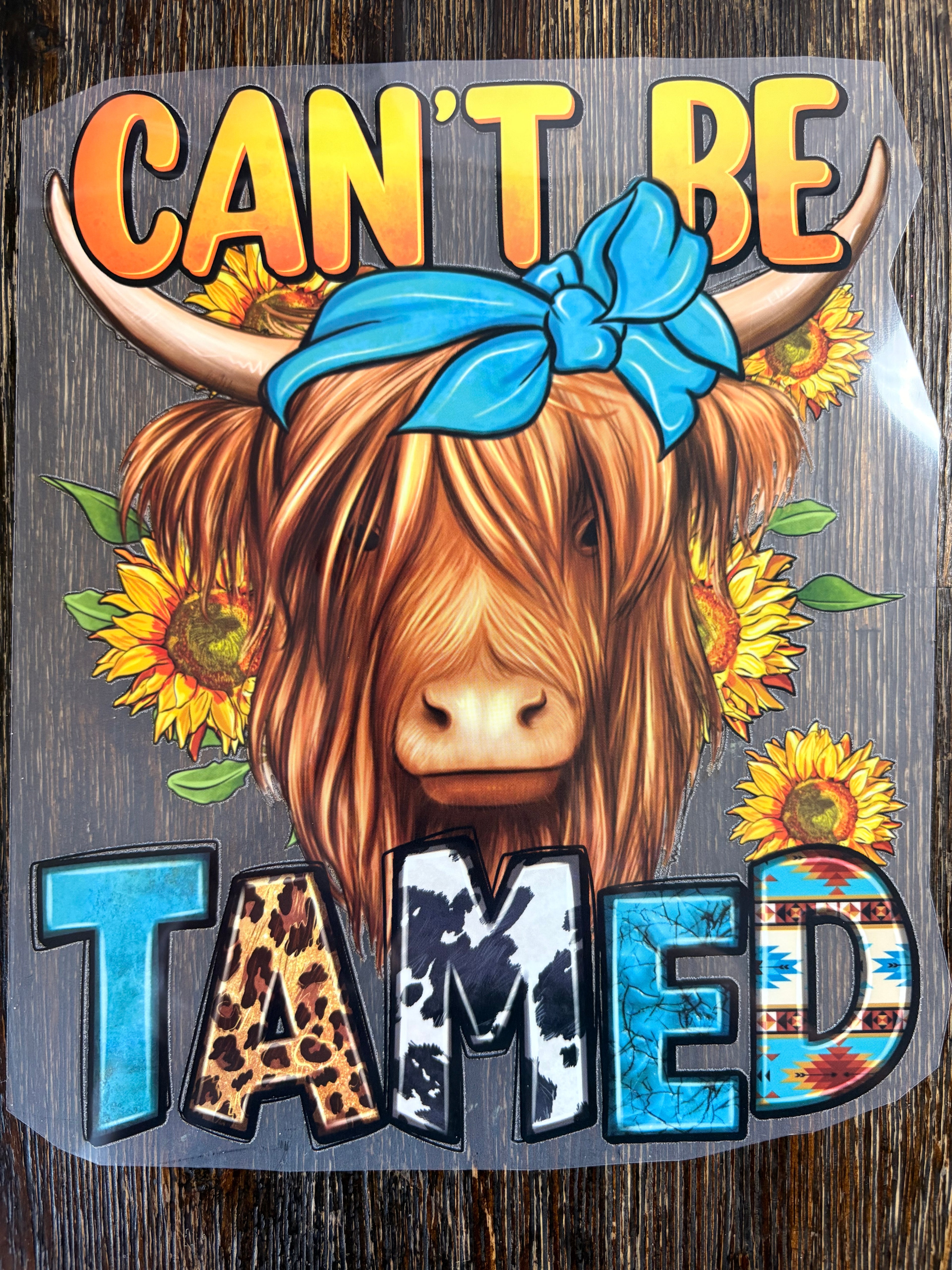 Highland Cow #2 DTF Transfers