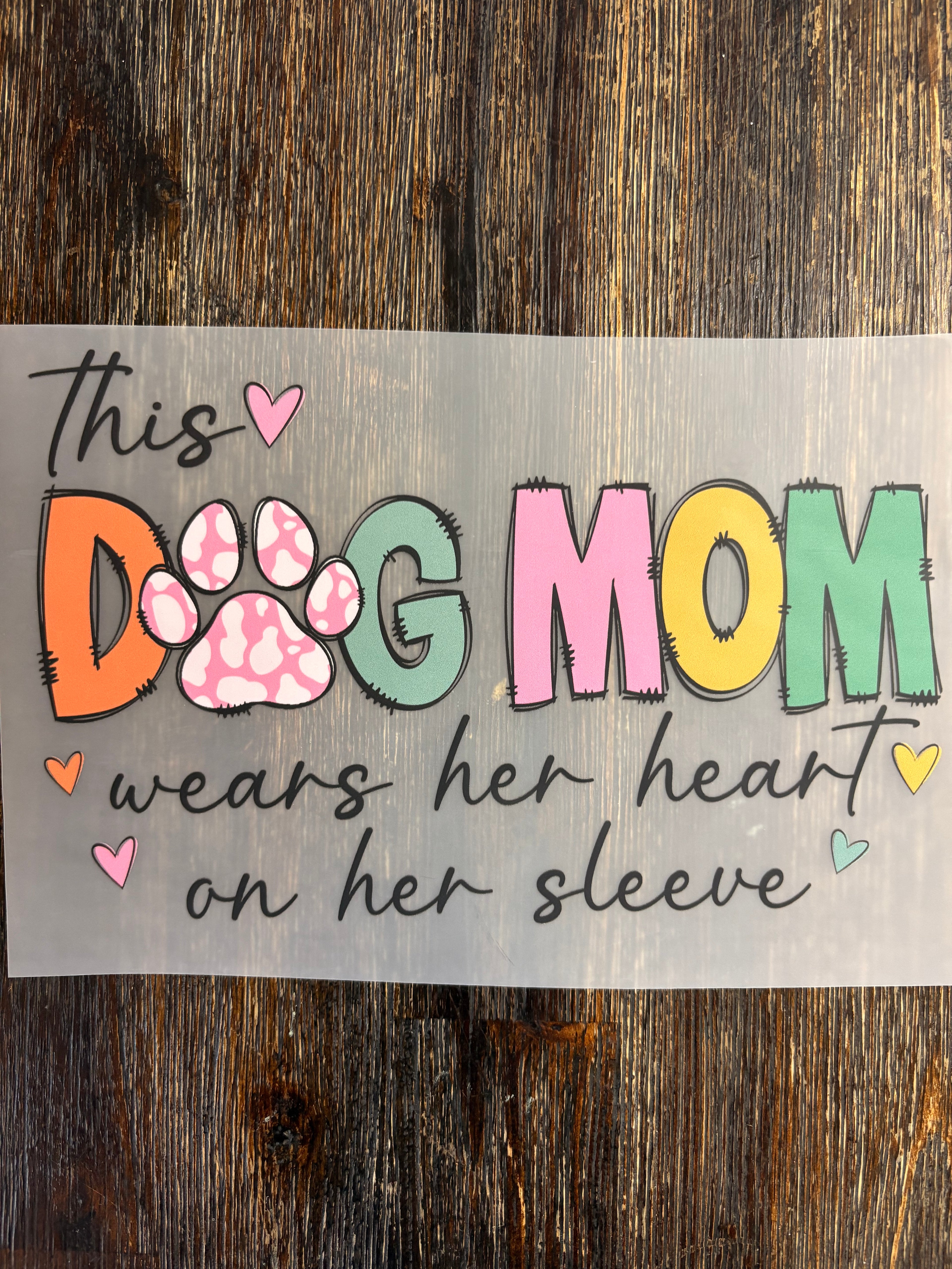 Dog Mama DTF Transfers