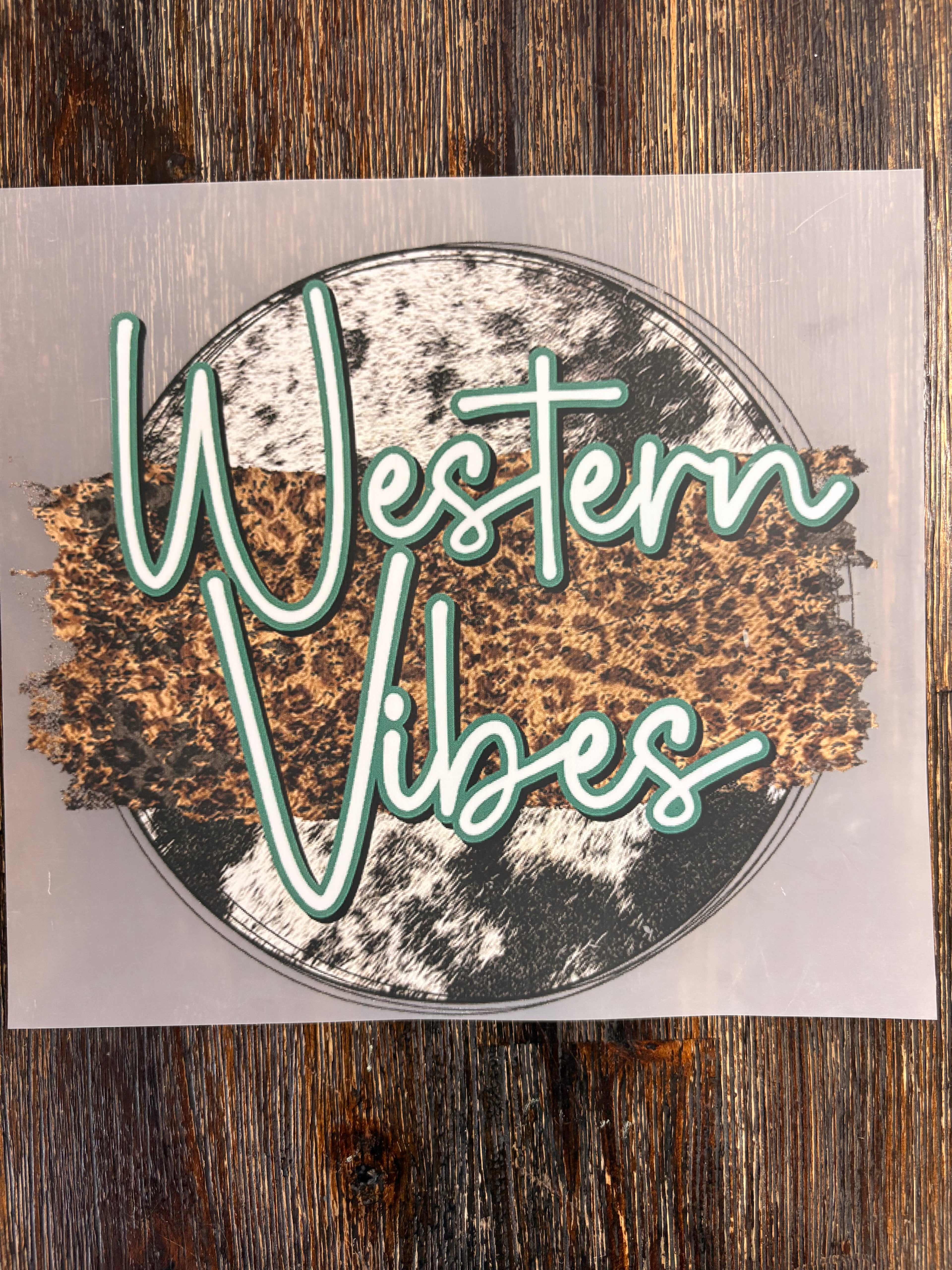Western DTF Transfers