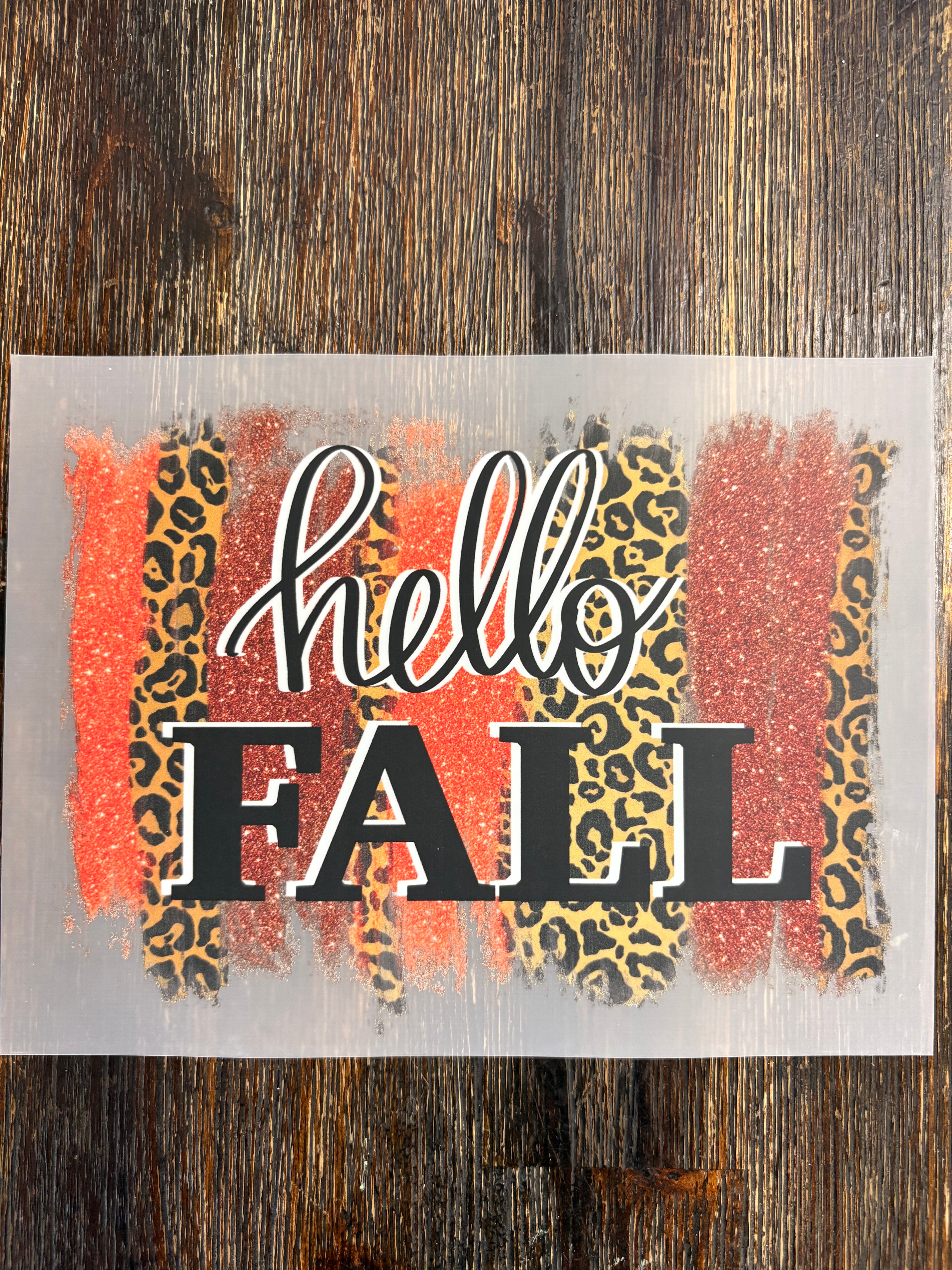 Fall DTF Transfers
