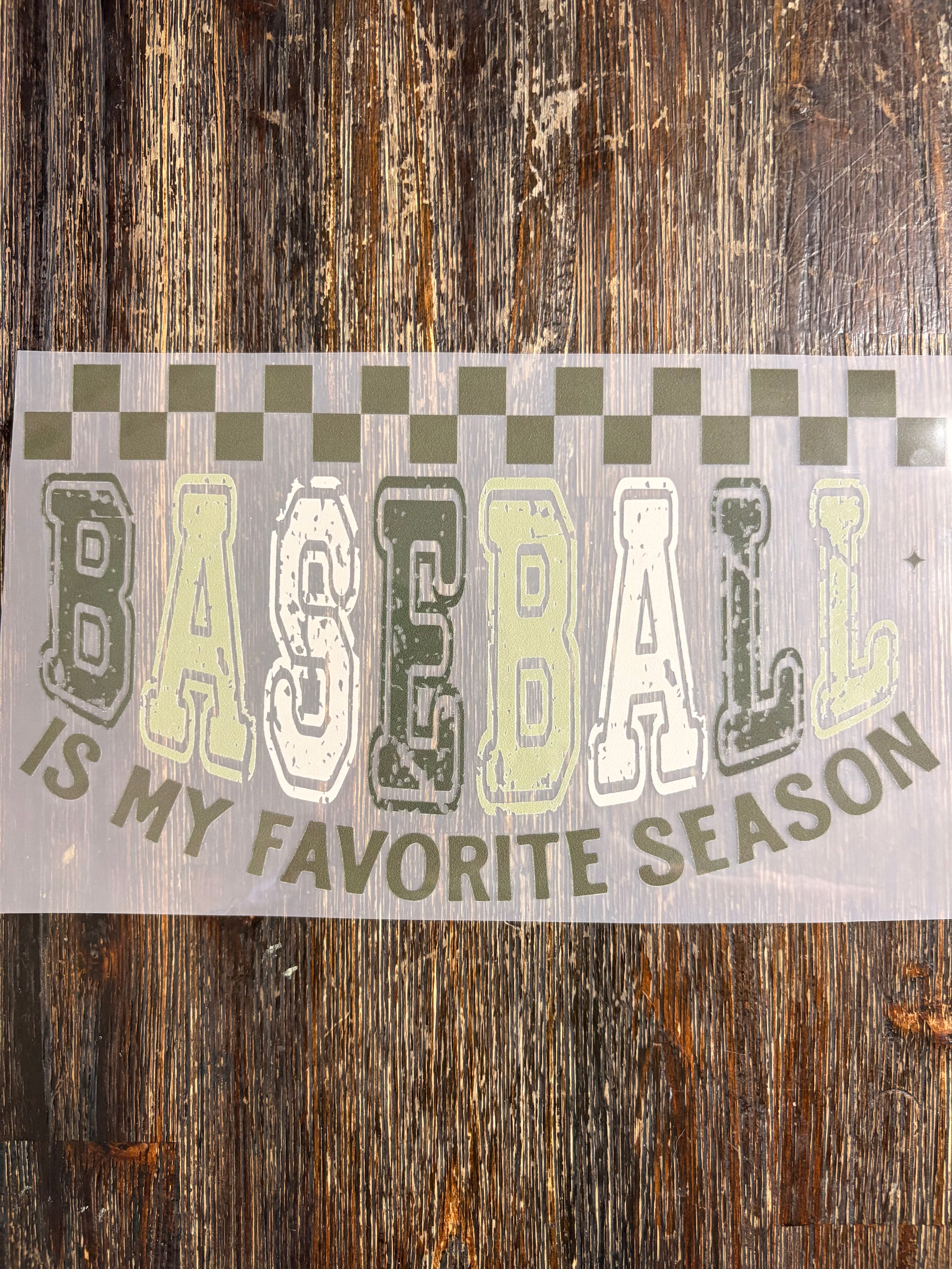 Baseball DTF Transfers