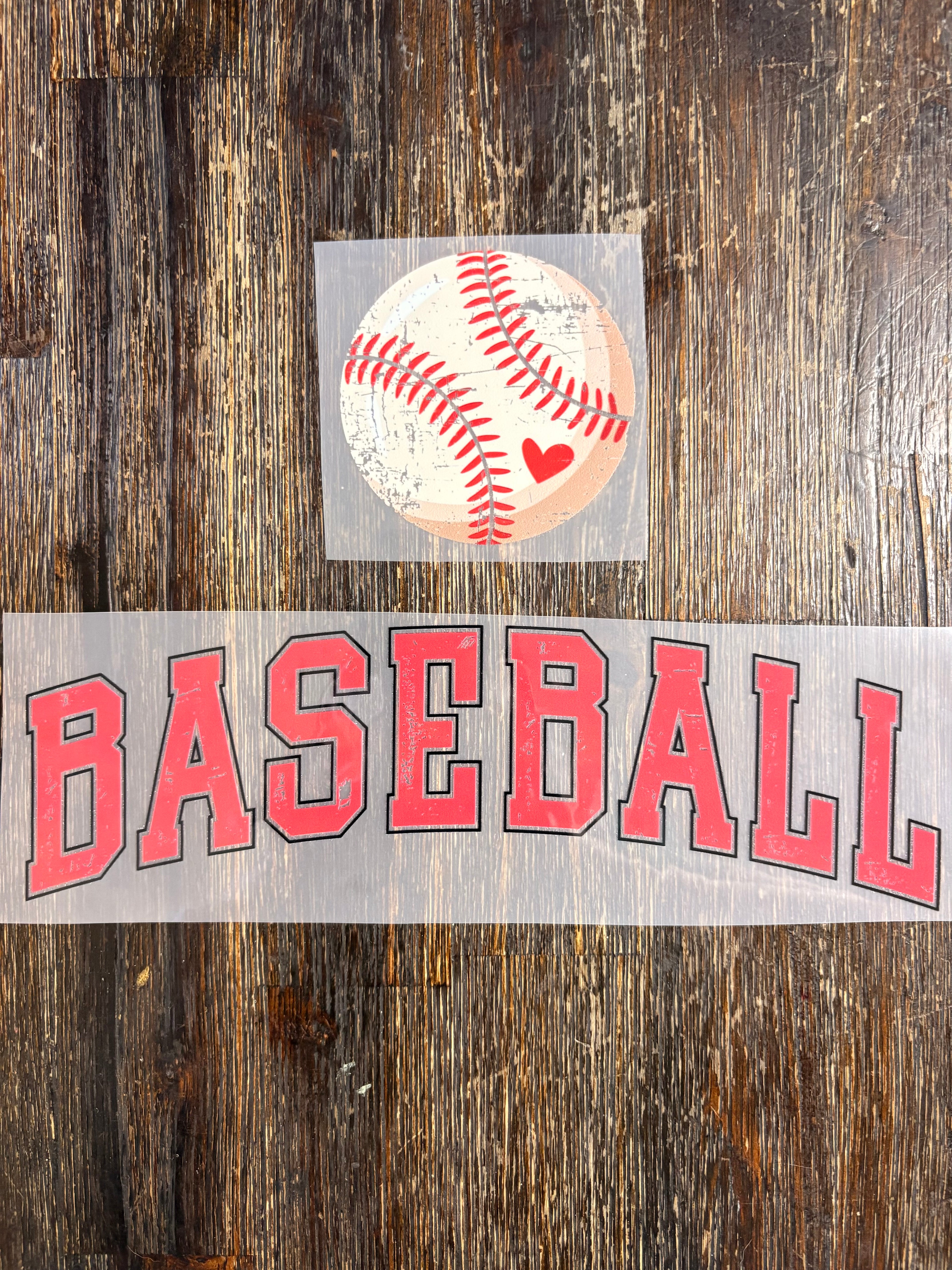 Baseball DTF Transfers