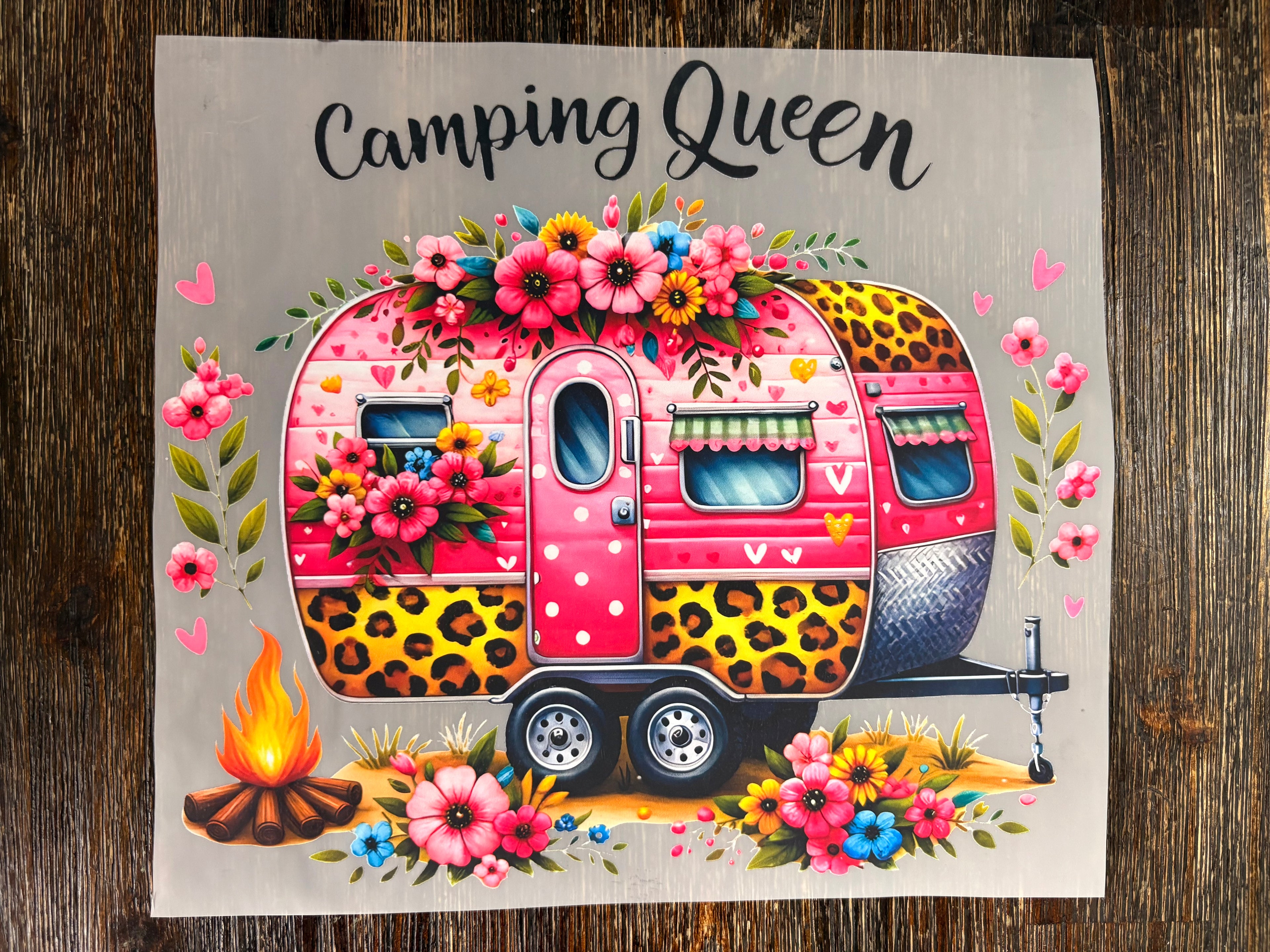 Camping Mode DTF Transfers