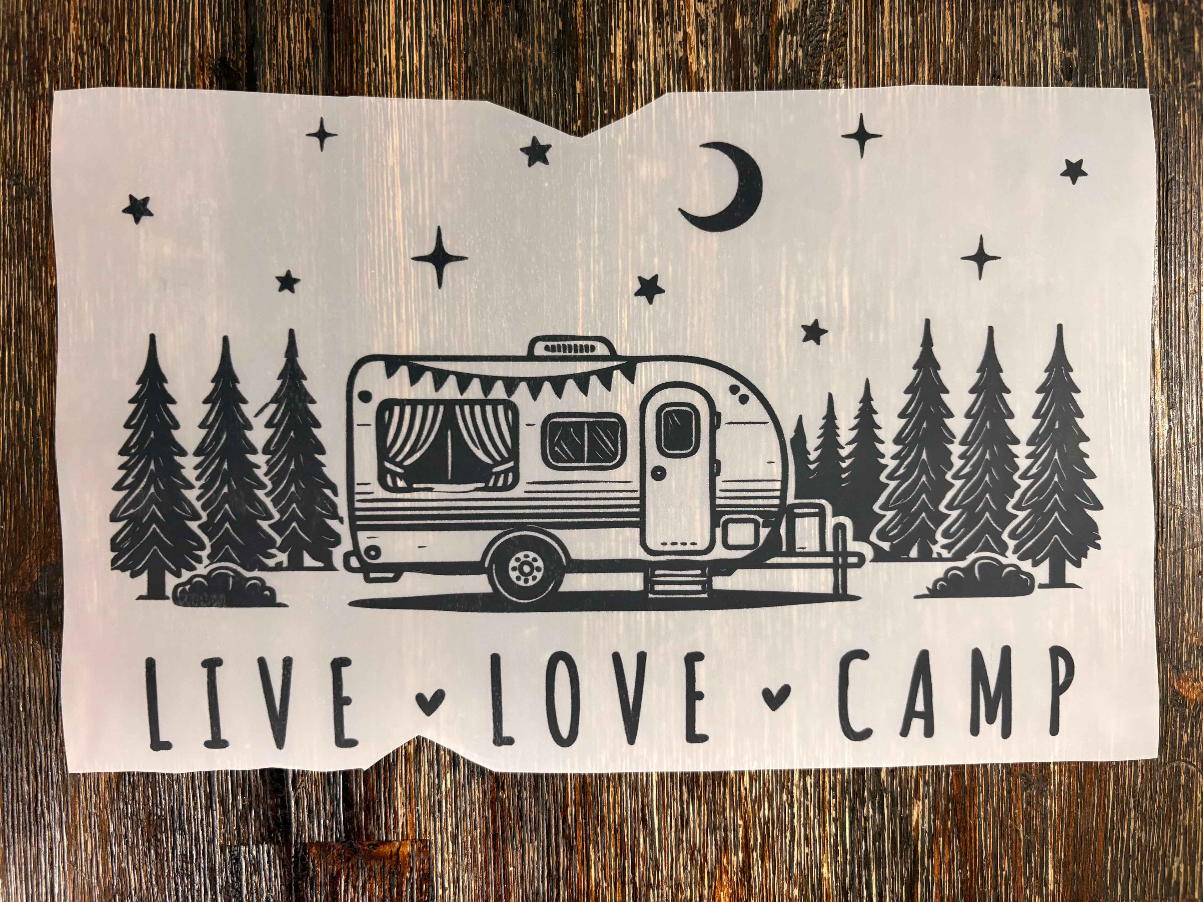 Camping Mode DTF Transfers