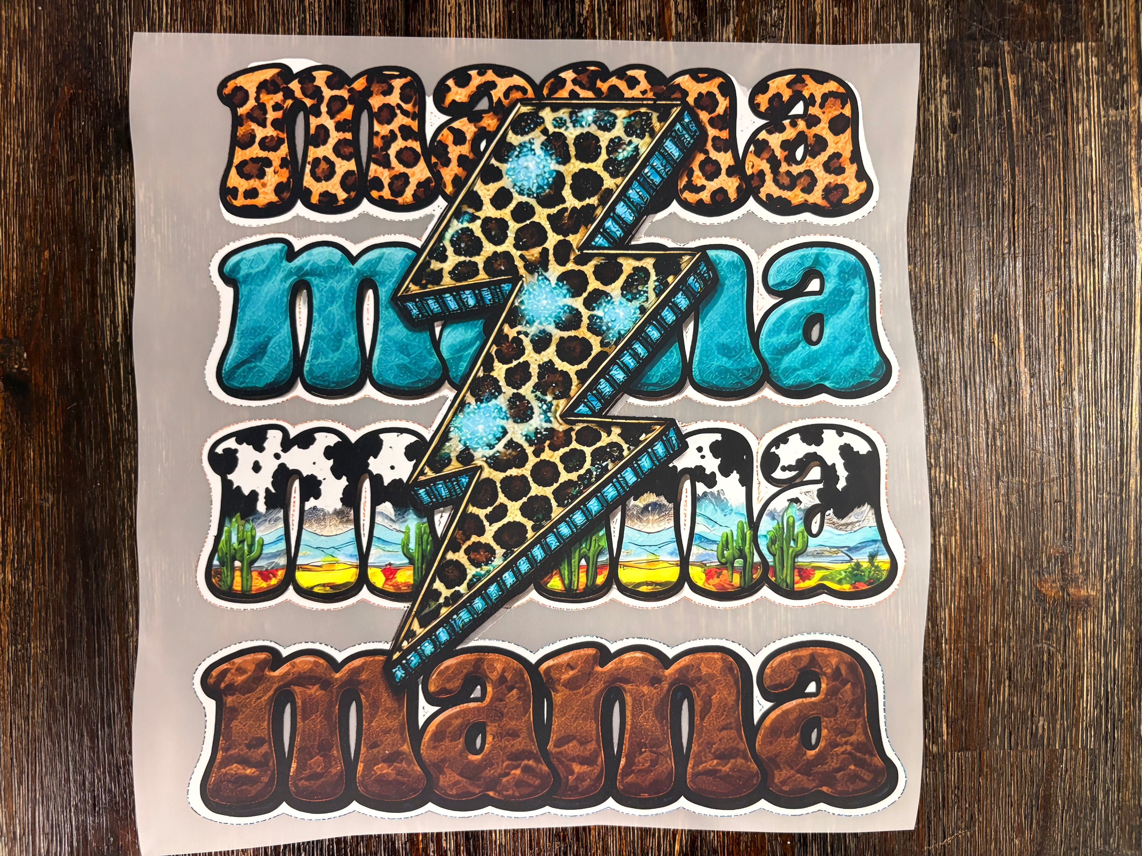 Western MAMA DTF Transfers