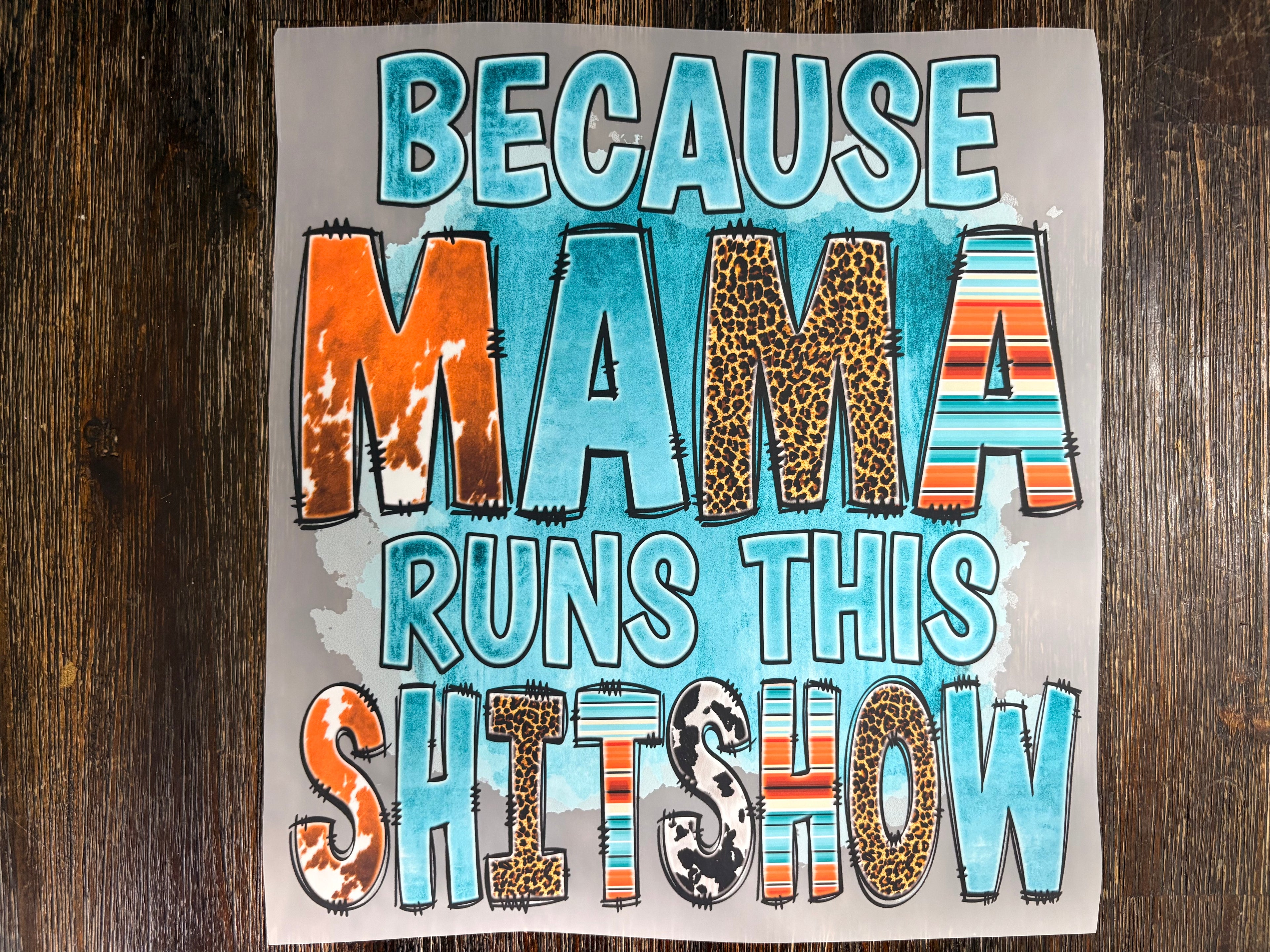 Western MAMA DTF Transfers