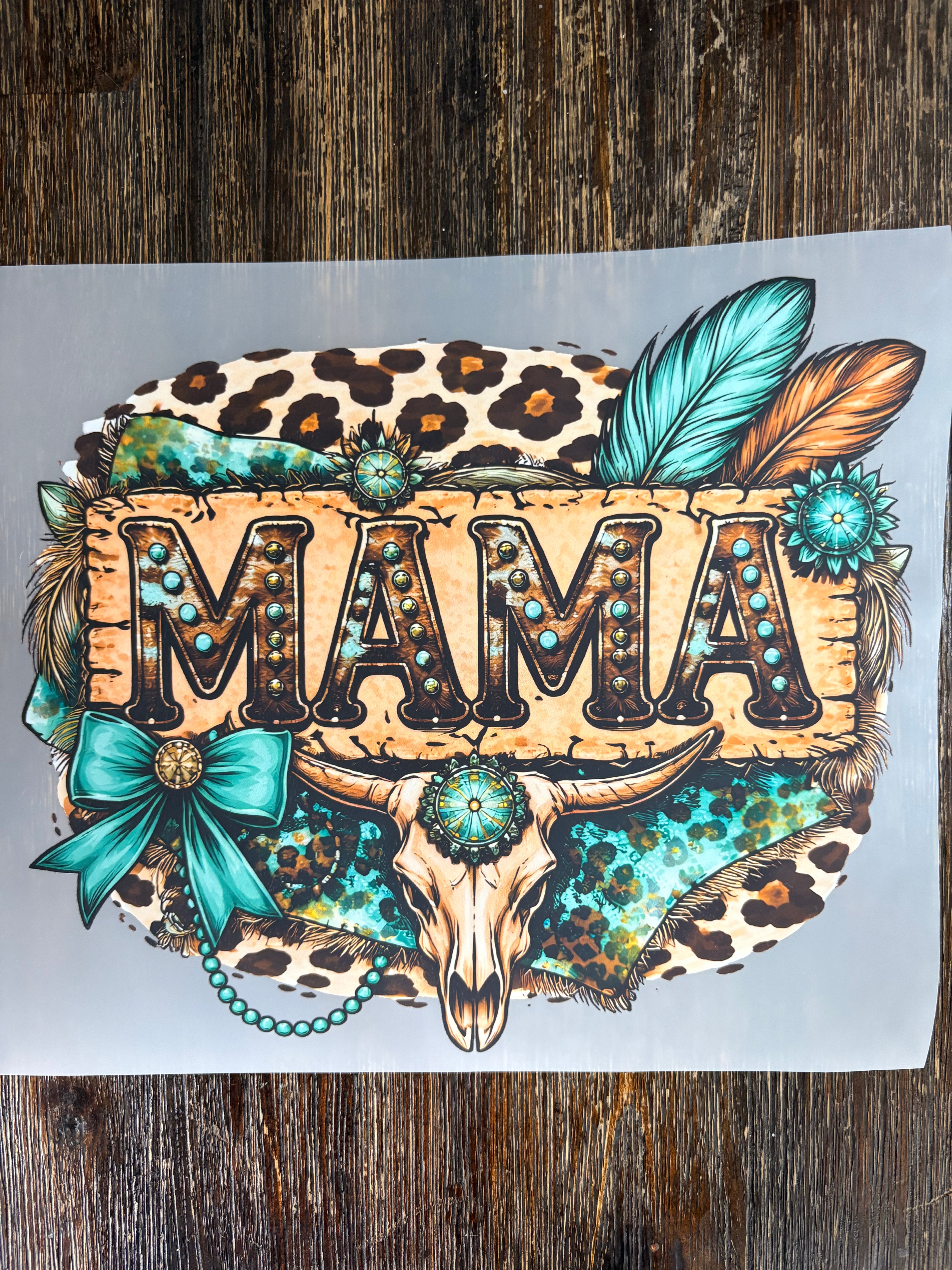 Western MAMA DTF Transfers