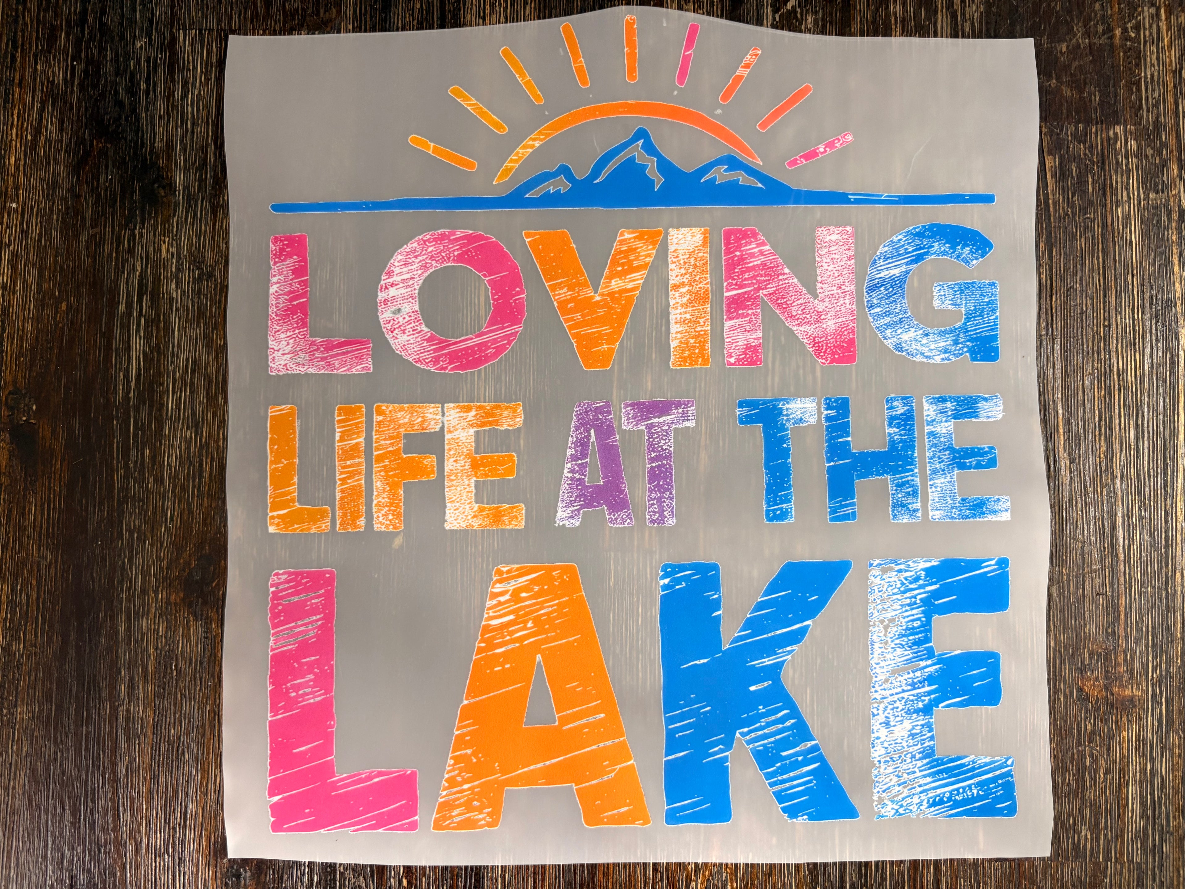 Lake Days DTF Transfers